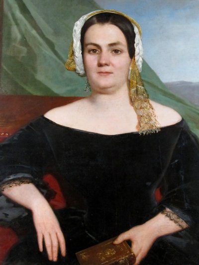 Doña Maria del Carmen Dolores Mackenna y Vicuña by Raymond Auguste Quinsac Monvoisin